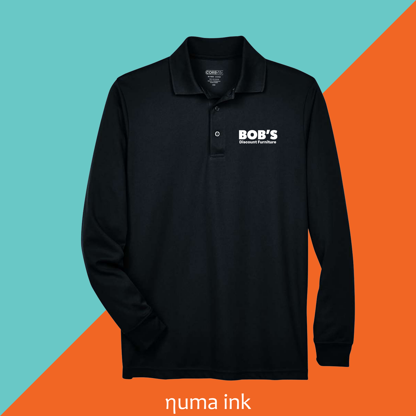 Bob's Discount Text Logo Unisex Long Sleeve